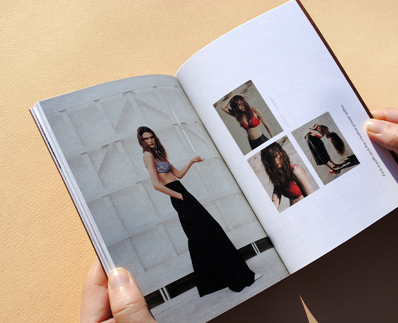 mise en page intérieure